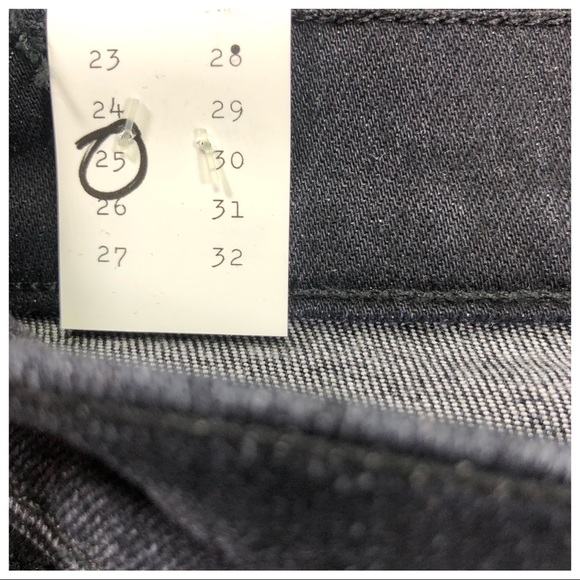 NWT Current Elliott Size 25 Dark Wash Stiletto Skinny Jeans new with tags - Picture 5 of 8